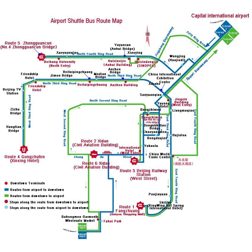 zemljevid Shenzhen avtobus