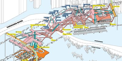 Zemljevid Shenzhen 3d