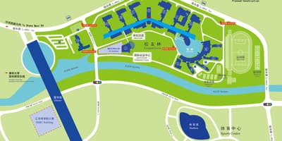 Zemljevid Shenzhen university